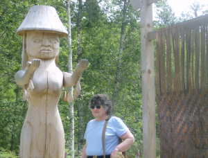 The Welcoming Woman at the Iris Griffith Center